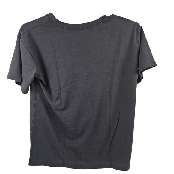 Skeleton Graphic T Shirt Halloween Costume M Coffee Short Sleeve Crew Neck - Picture 7 of 7